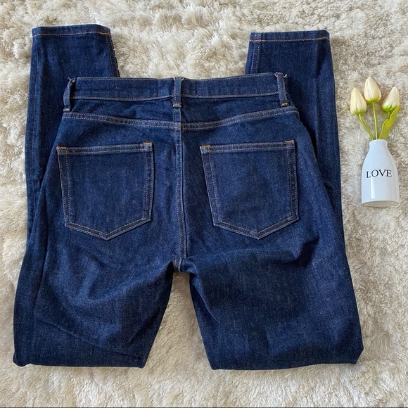 Everlane The High-Rise Skinny Jean Size 26 Indigo - Picture 15 of 16